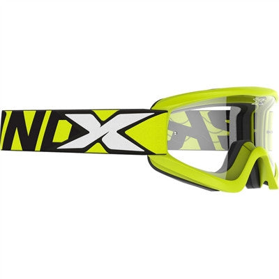 EKS Flat-Out Goggle - Flo Yellow with Clear Lens