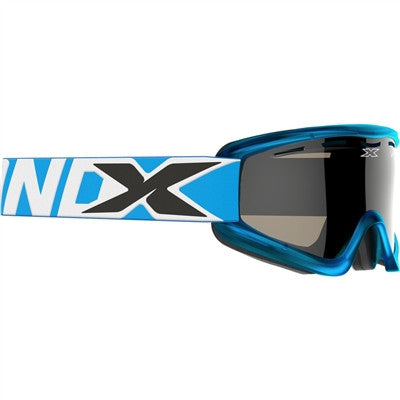 EKS OTG Goggle - Liquid Cyan Vented Clear & Smoked Lens