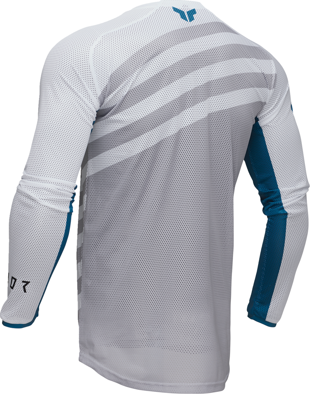 Thor 2025 LAUNCHMODE Vented Raid Jersey White/Gray