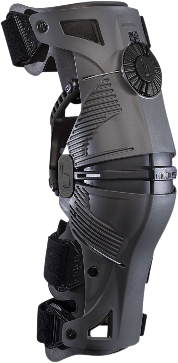 Mobius X8 Knee Braces - Gray/Black