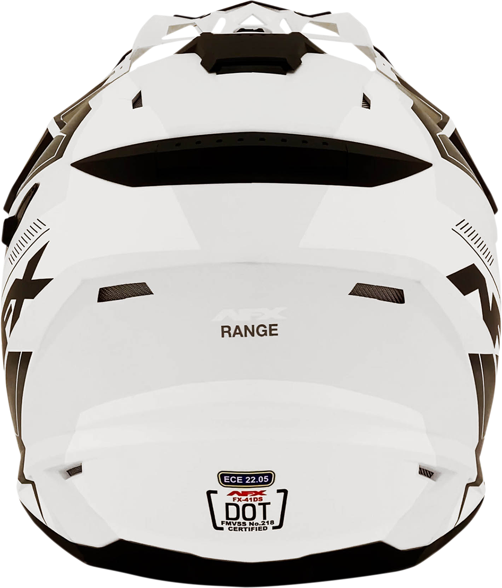 AFX FX-41 Dual Sport Adventure Helmet Range Matte White