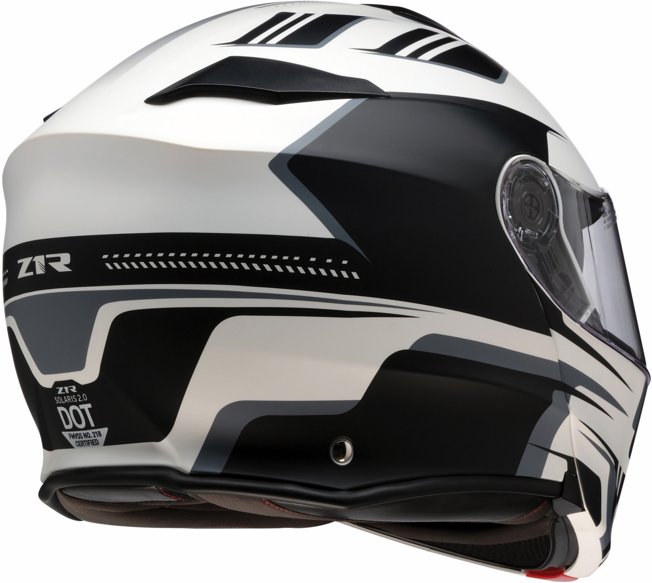 Z1R Solaris 2.0 Slater Modular Helmet White/Black