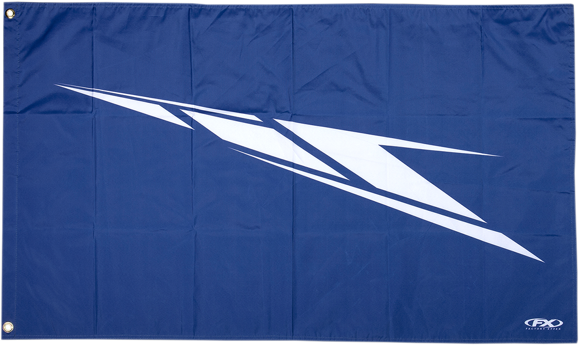 Factory Effex RV Flag Blue Yamaha Strobe