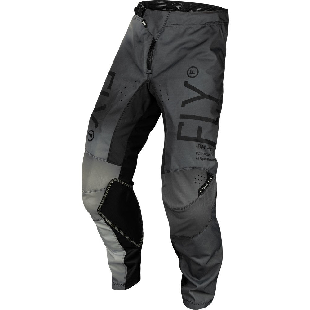 FLY Racing 2024 Youth Kinetic Prodigy Jersey Pant Combo Black/Light Grey