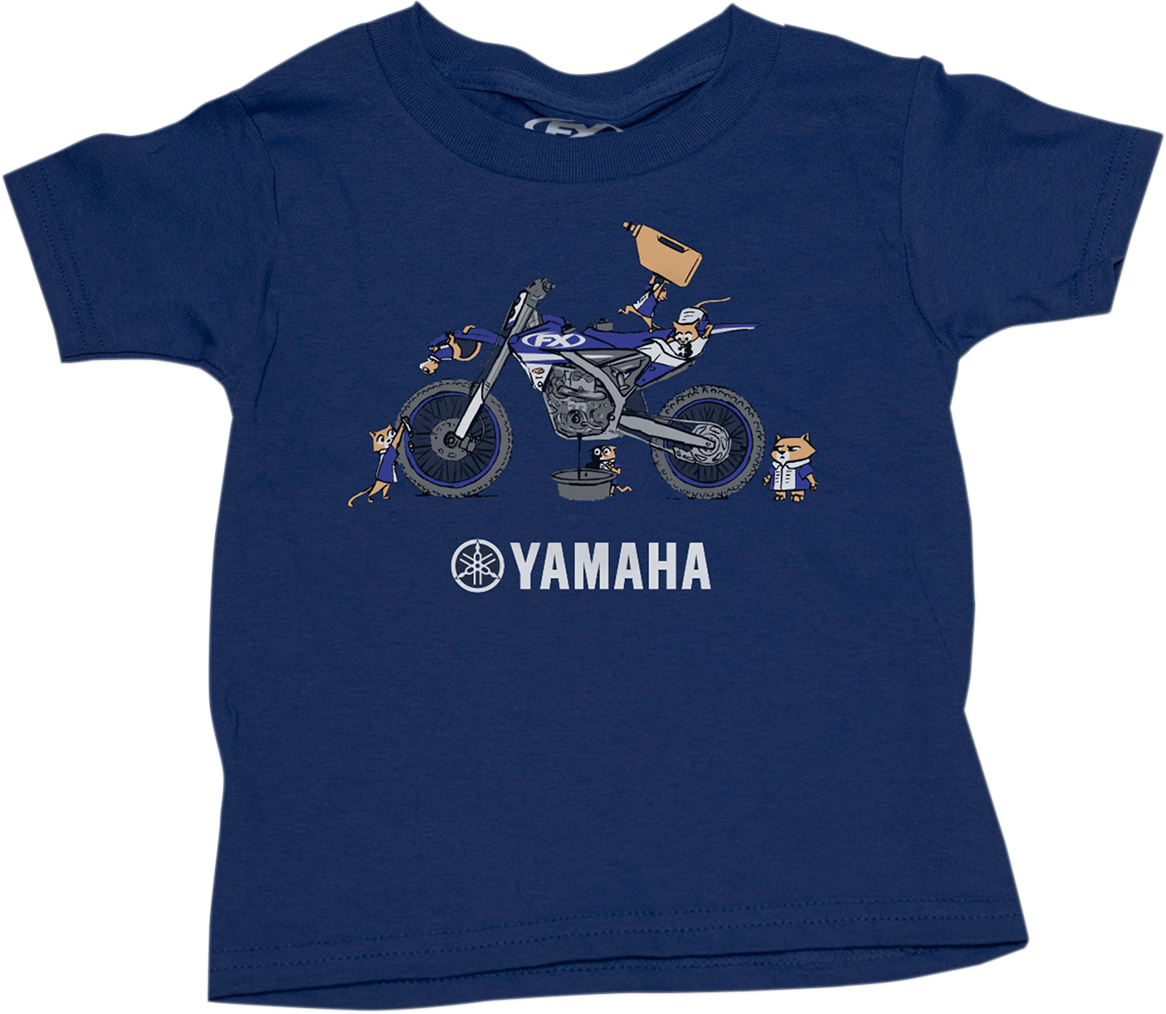 Factory Effex Yamaha Pit Crew Toddler T-Shirt Navy