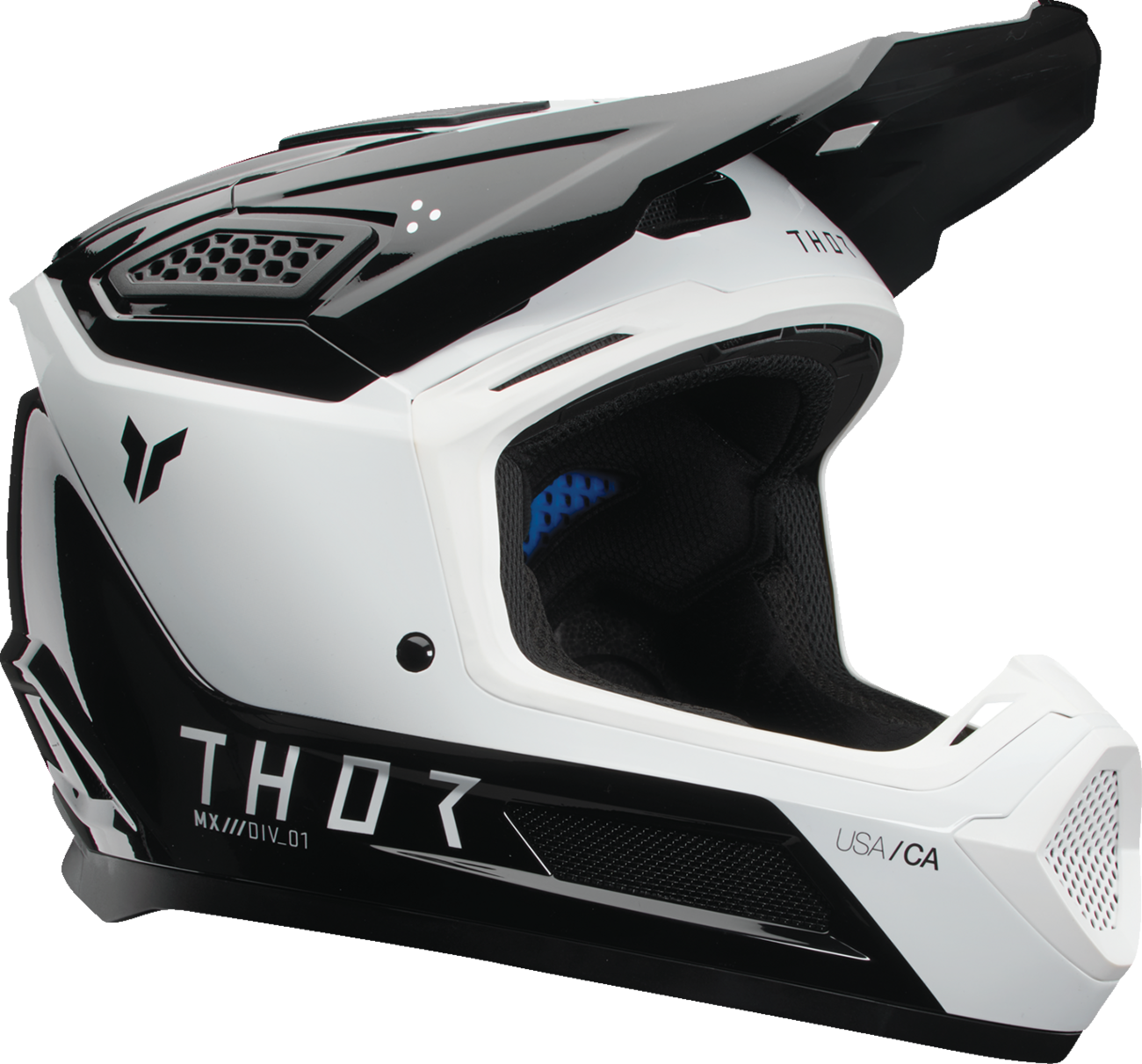 Thor Fleet Helmet Storm Black/White