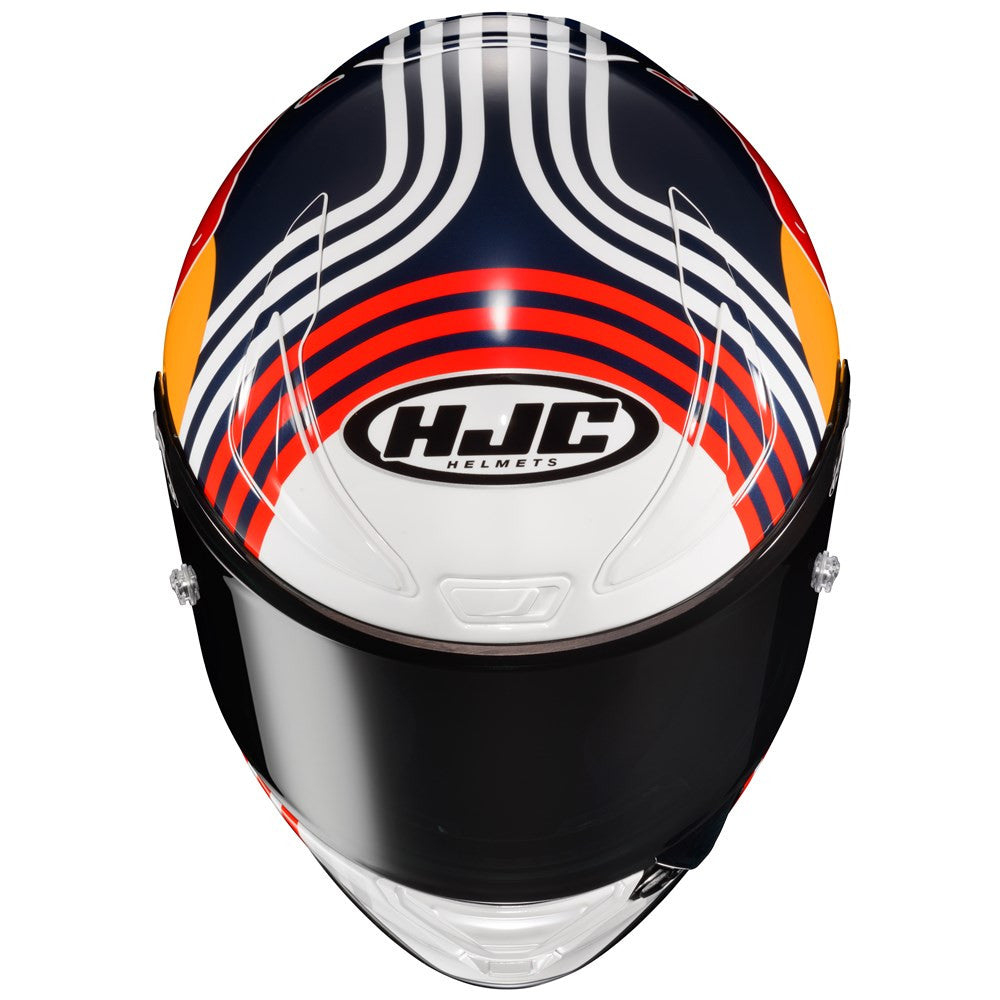 HJC RPHA 1N Red Bull Austin GP Full Face Motorcycle Helmet