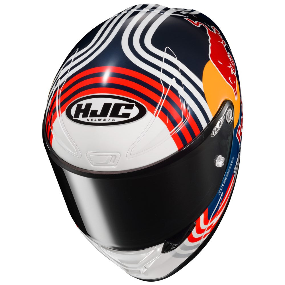 HJC RPHA 1N Red Bull Austin GP Full Face Motorcycle Helmet