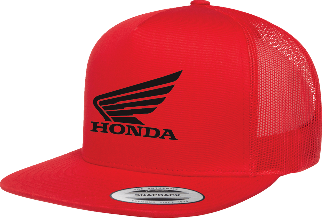 Factory Effex Honda Alpha Snapback Hat Red