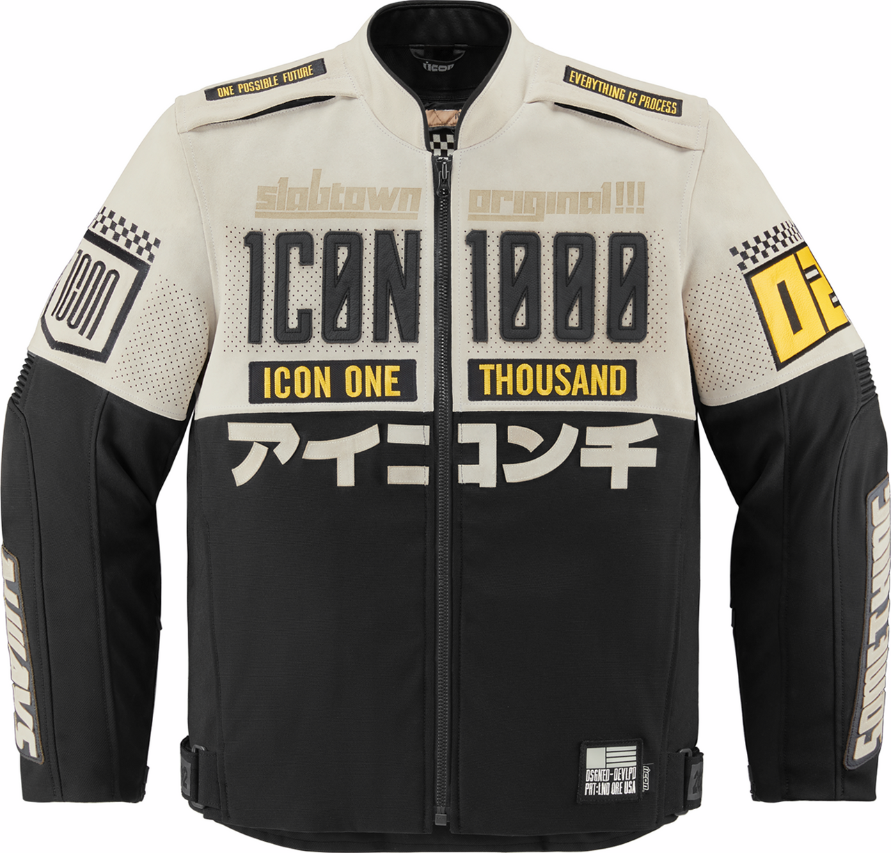 Icon Slabtown Memento Jacket White/Black/Yellow