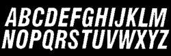 Dirt Digits 2015 SX Alpha Digits Competition Stick-On 3" Letter 3/Pk - Black