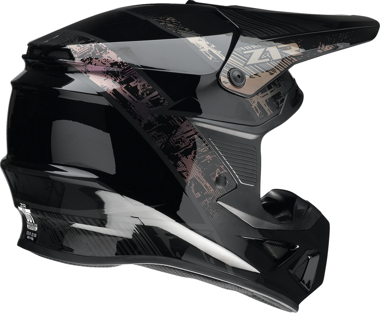 Z1R F.I. Fractal MIPS Offroad Helmet Iridescent