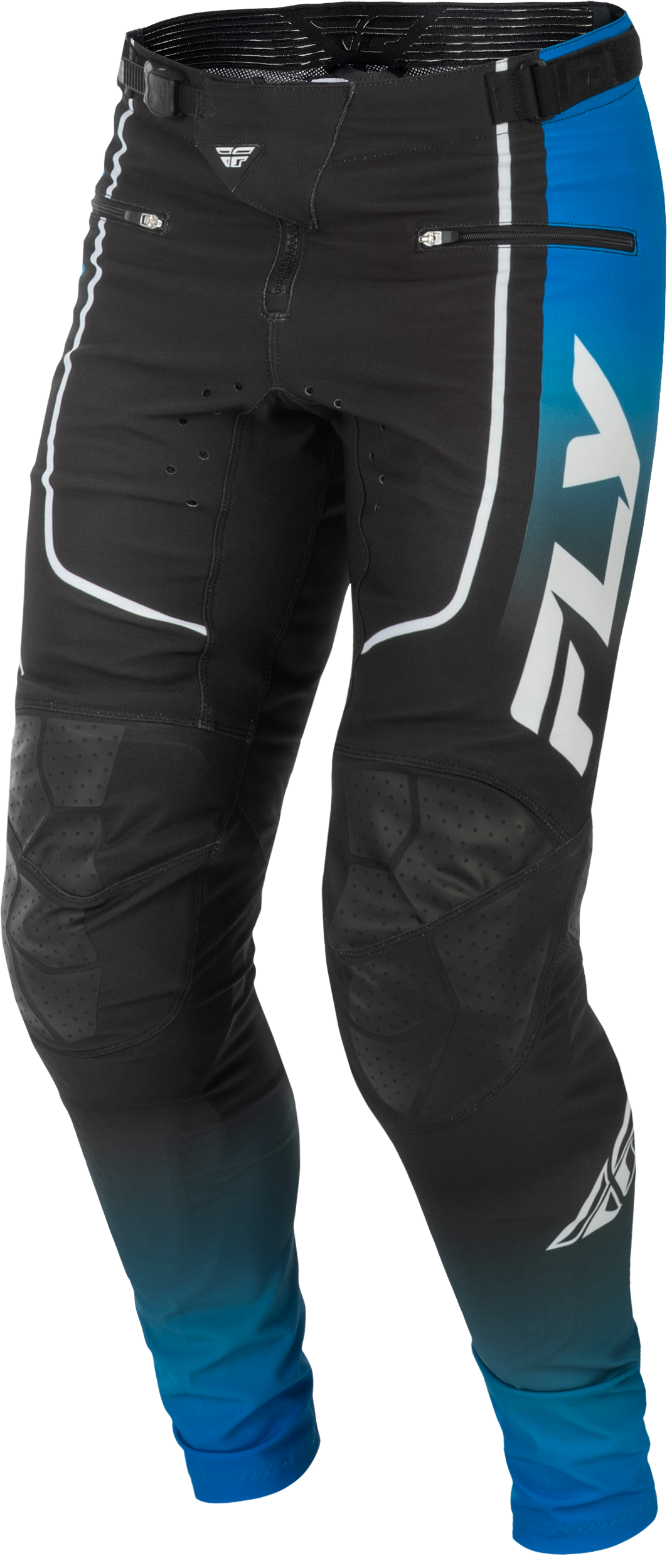 FLY Racing 2026 Youth Rayce Bicycle Blue/Black/White Jersey Pant Combo