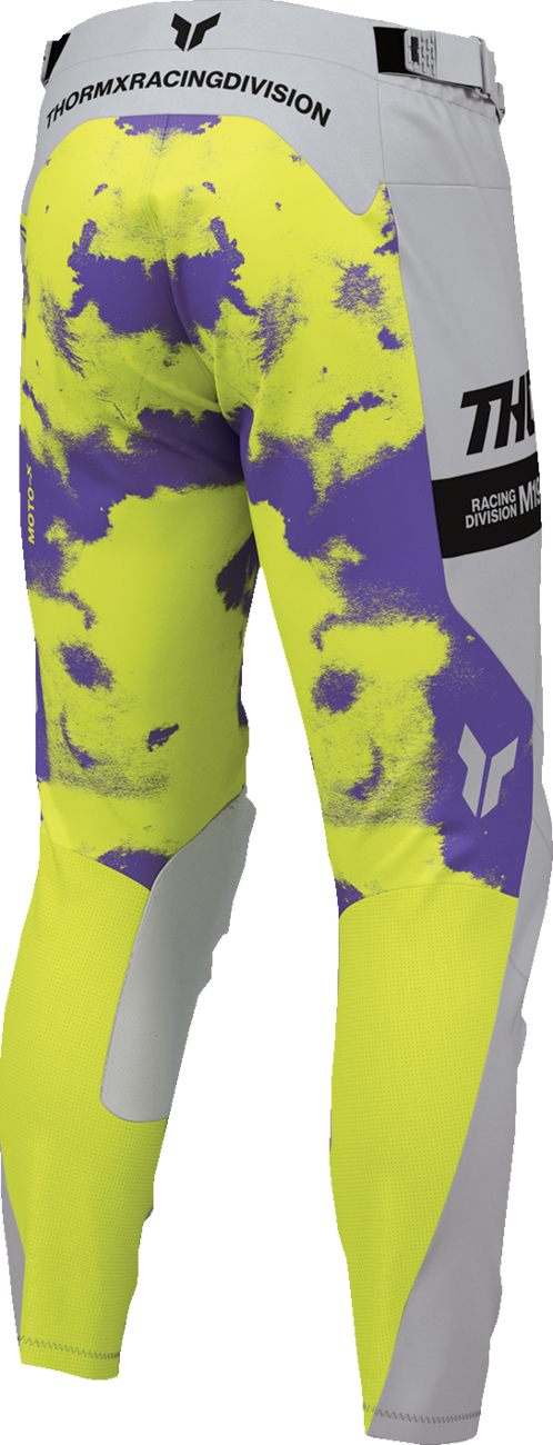 Thor 2026 Launchmode Bleach Gray/Acid Jersey Pant Combo