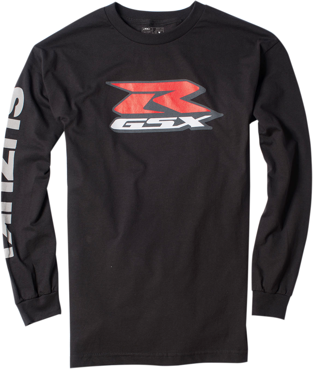 Factory Effex Suzuki GSX-R Long-Sleeve T-Shirt - Black