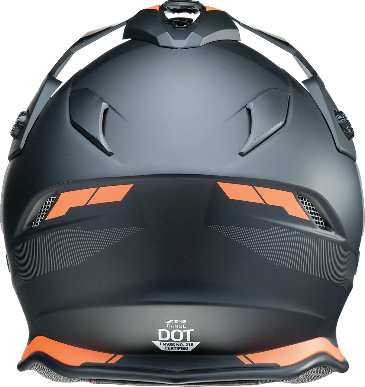 Z1R Range Uptake Dual Sport Helmet Black/Orange