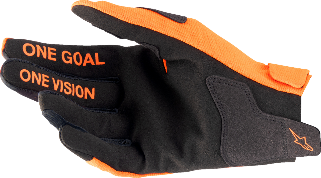 Alpinestars 2024 Radar Gloves - Hot Orange/Black