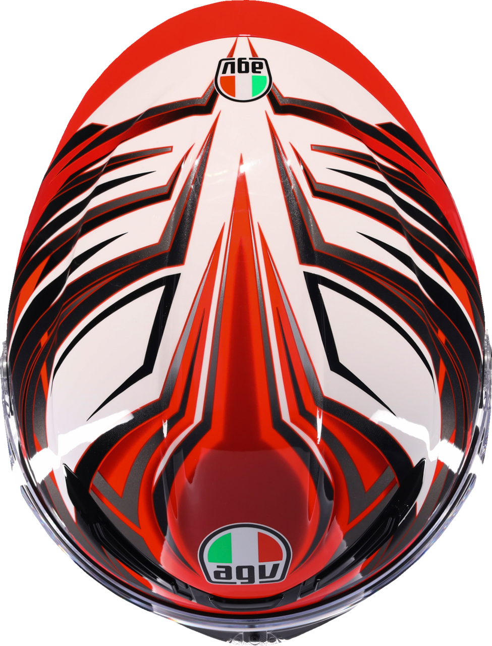 AGV K6 S Full Face Helmet Reeval White/Red/Gray