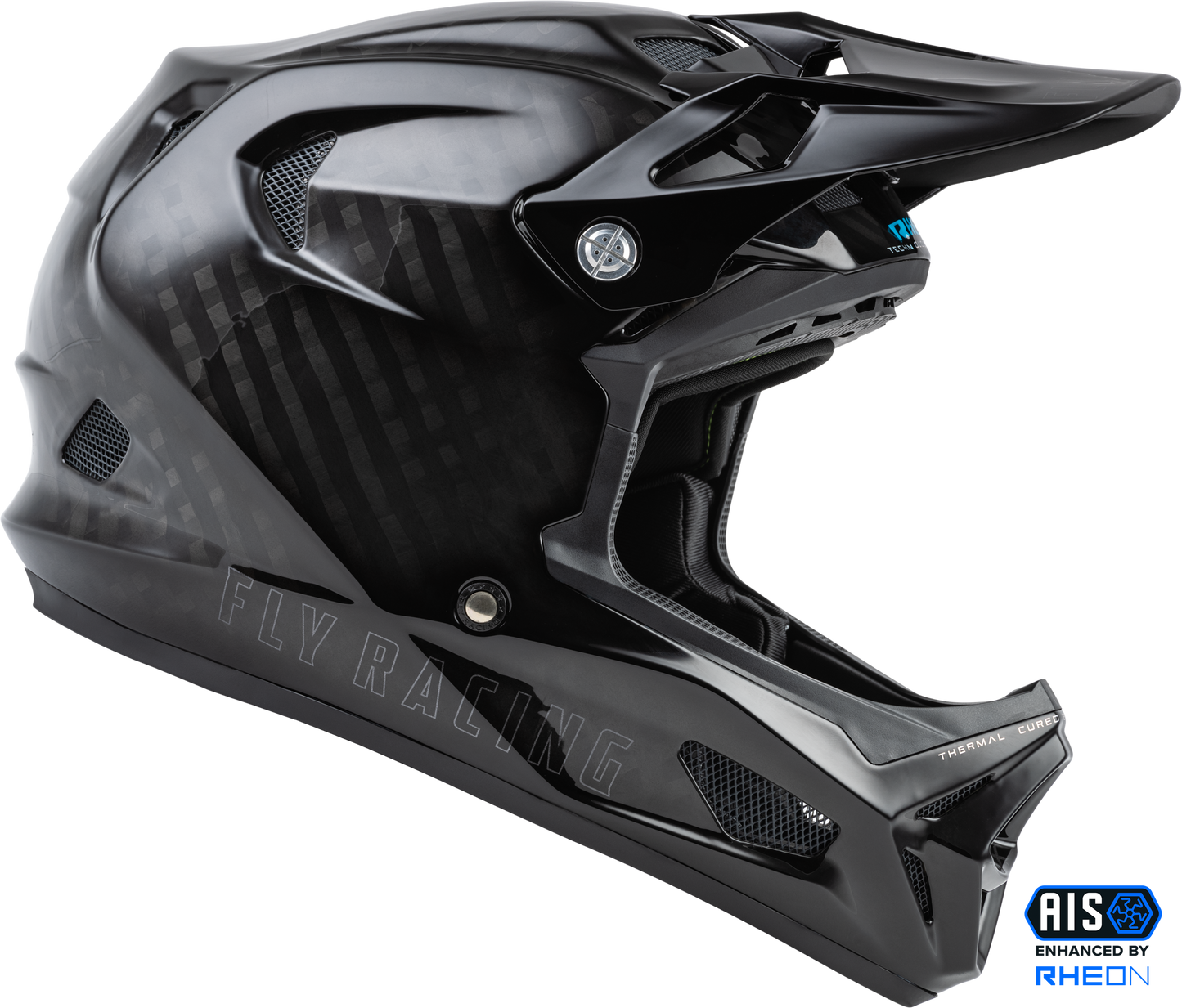 FLY Racing 2025 Werx-R Carbon Helmet Carbon Black Carbon