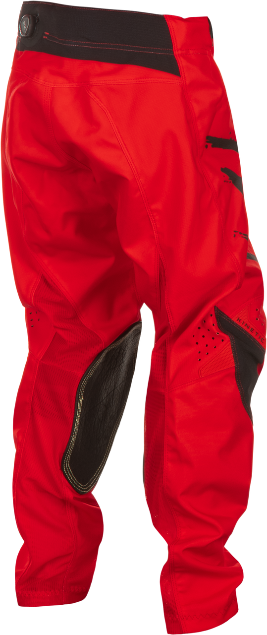 FLY Racing 2025 Youth Kinetic Stoke Pant Red/Black