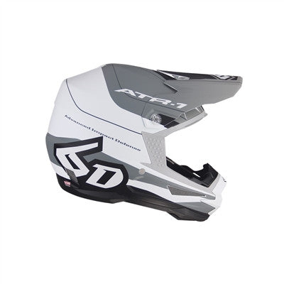 6D Helmets ATR-1 Pace Offroad Helmet - Black/White