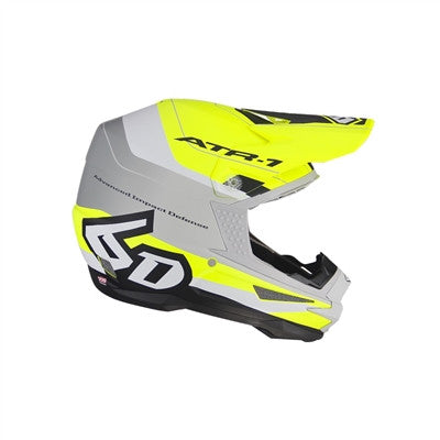 6D Helmets ATR-1 Pace Offroad Helmet - Yellow/Grey