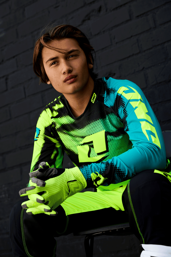 ONE Industries 2026 X-297 Jersey Pant Combo Tiger Neon