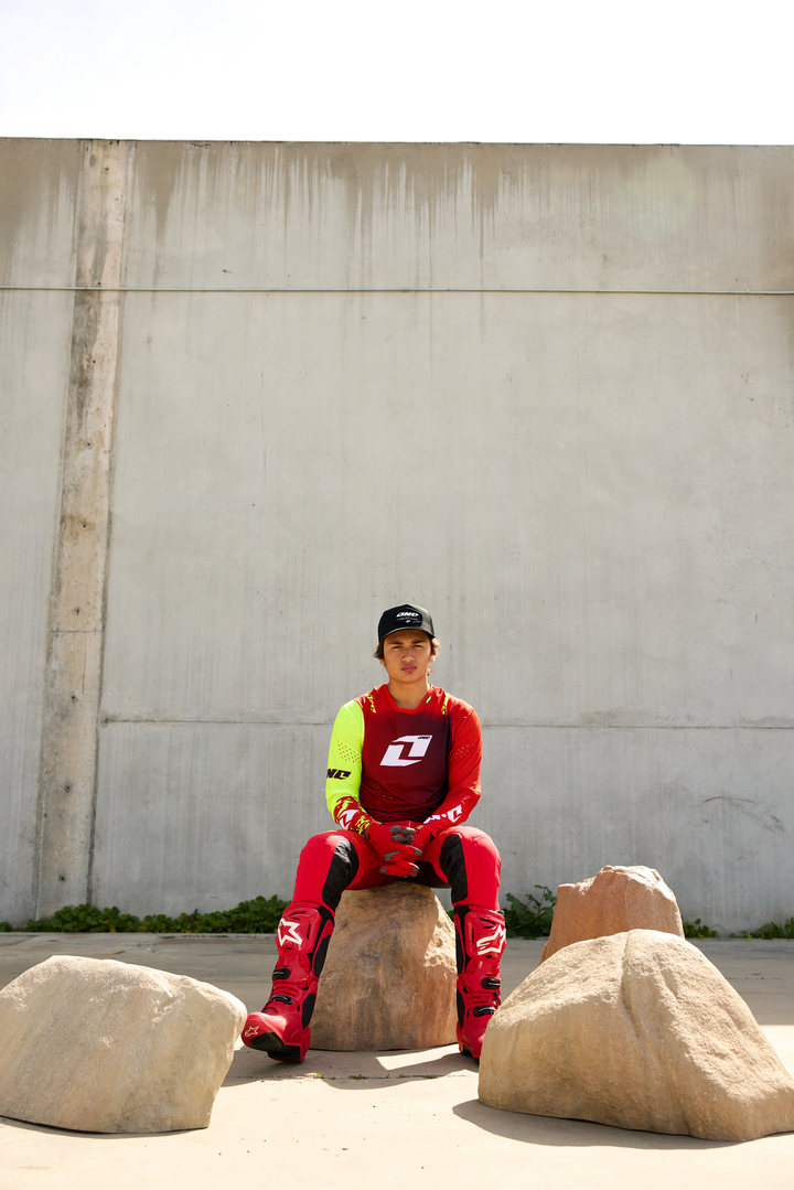 ONE Industries 2026 X-197 Jersey Pant Combo Daze Red