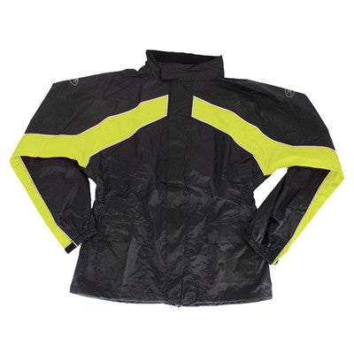 Joe Rocket Rocket RS-2 2-Piece Rain Suit - Black/Hi-Viz