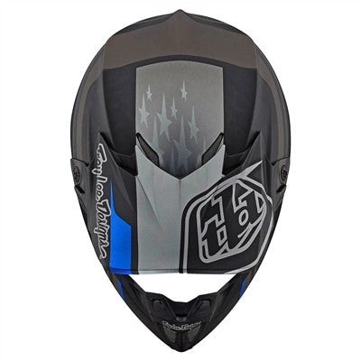 Troy Lee Designs 2021 SE4 Carbon Offroad MIPS Helmet - Speed Black/Grey