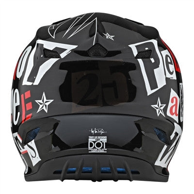 Troy Lee Designs 2022 Youth GP Helmet - Anarchy Black