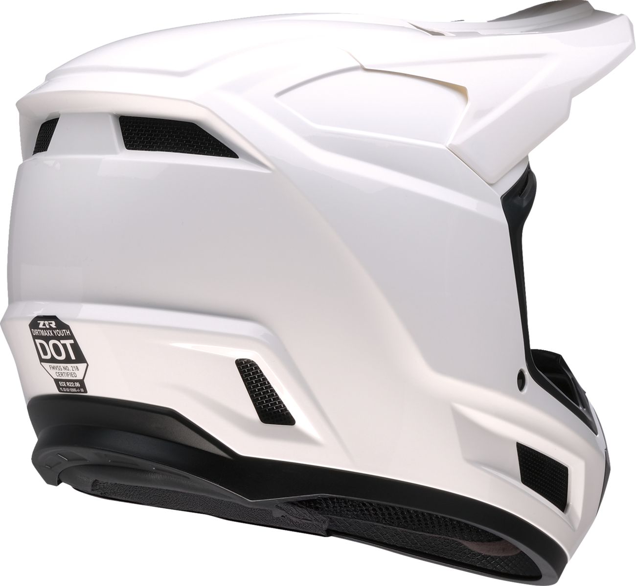 Z1R Youth Dirt Maxx Offroad Helmet White