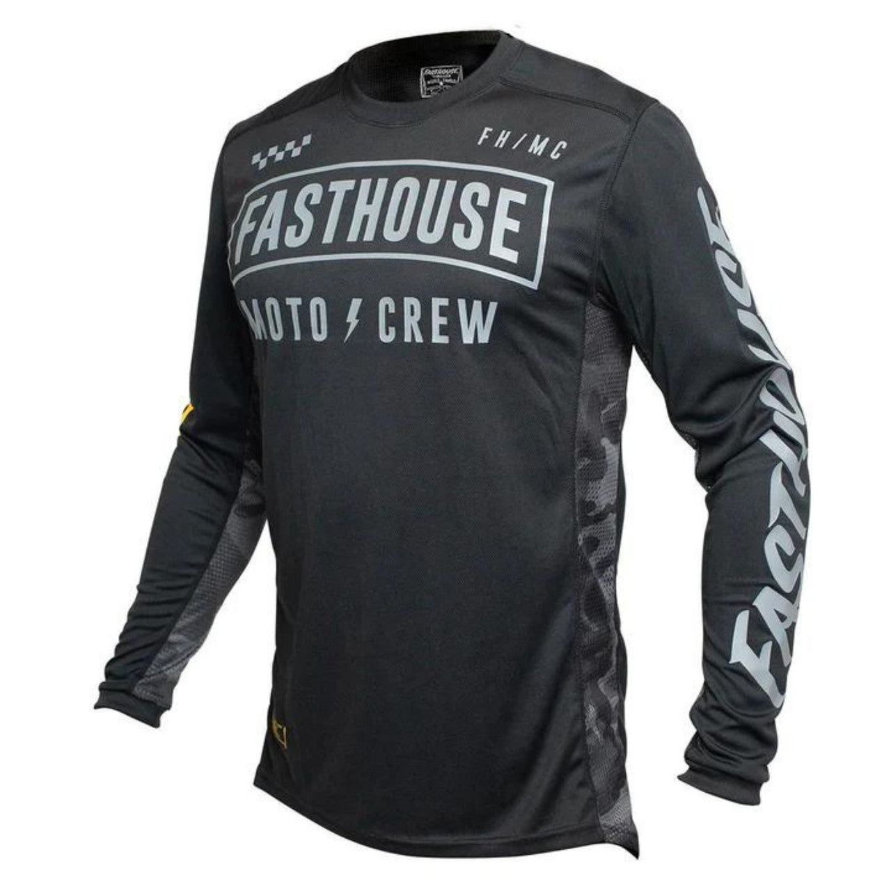 Fasthouse Strike Jersey - Black Camo