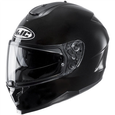 HJC C-70 Solid Full Face Helmet - Black