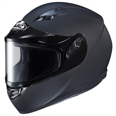 HJC 2018 CS-R3SN Specs Solid Dual Lens Shield Full Face Helmet - Matte Black