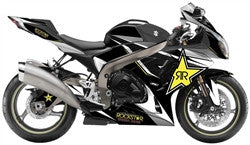Factory Effex Yellow Rockstar Complete Bike Graphics