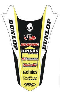 Factory Effex Suzuki EVO Series Rear Fender Graphic Kits