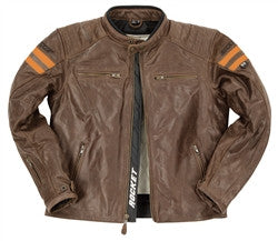 Joe Rocket 2015 Classic 92’ Leather Jacket - Brown/Orange