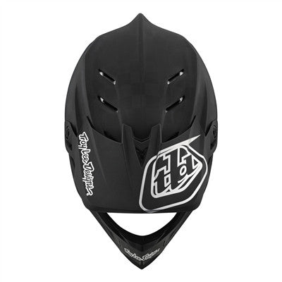 Troy Lee Designs D4 Carbon MIPS Cycling Helmet - Stealth Black/Silver