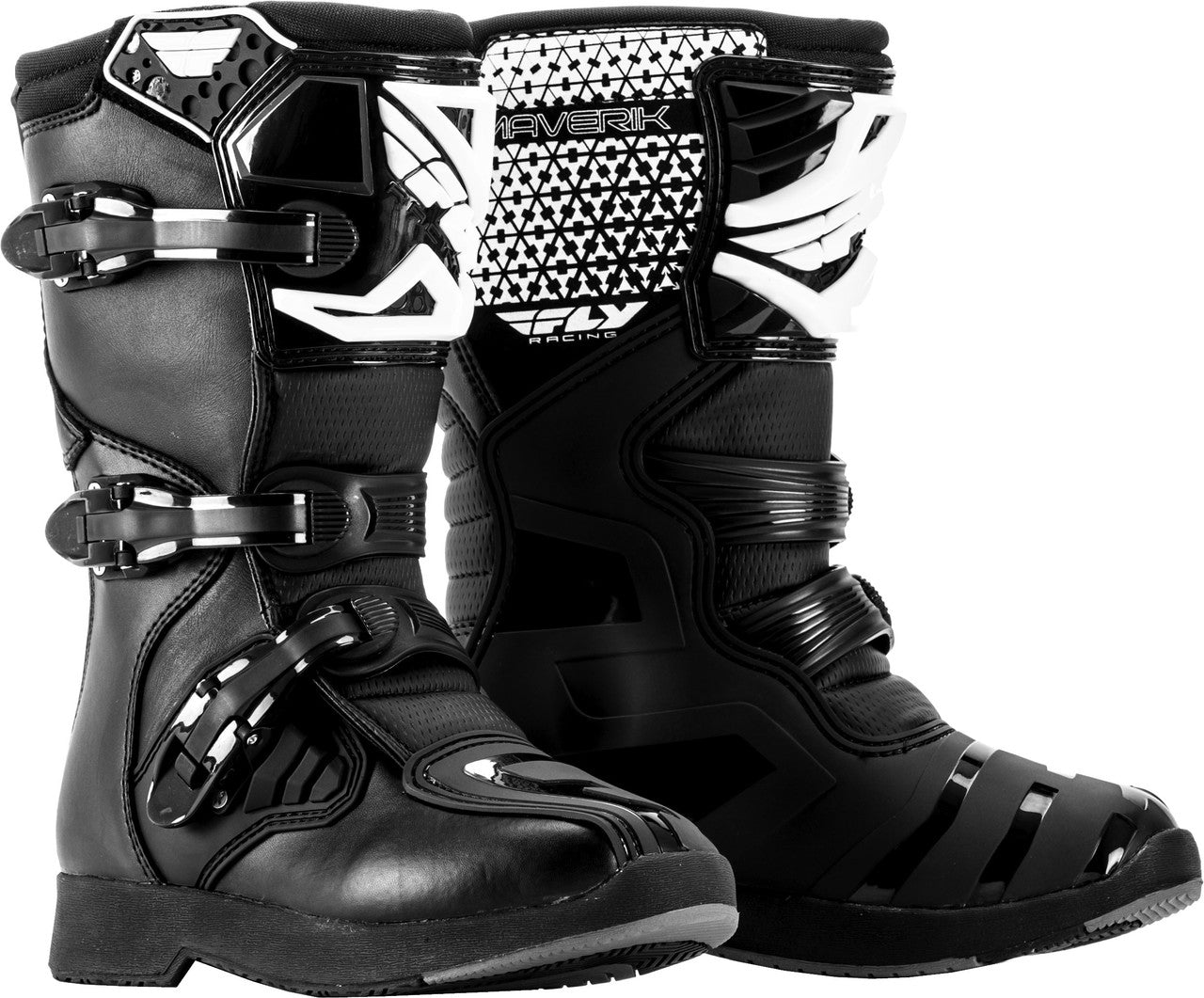 FLY Racing Youth Maverik Boots Black