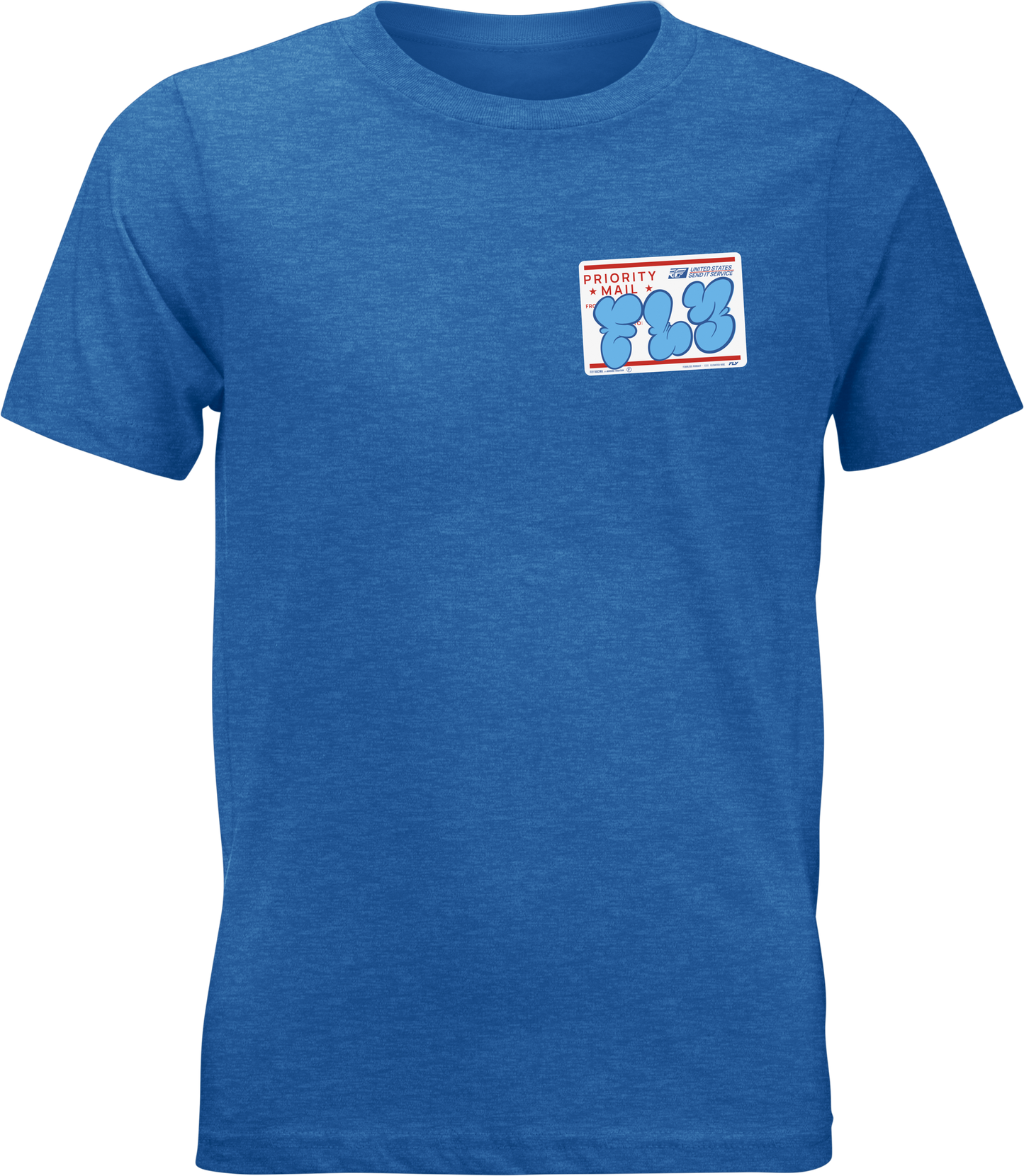 FLY Racing Youth Graffiti Tee Blue