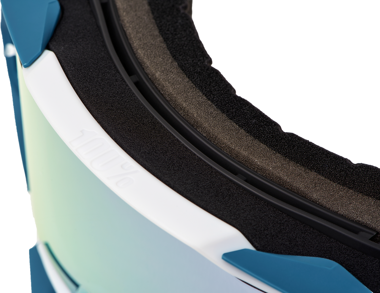 100% - 50005-00005 - ARMEGA GOGGLE ALBAR MIRROR SILVER FLASH LENS