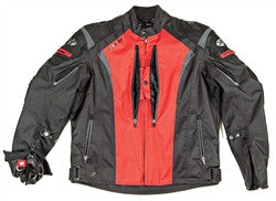 Joe Rocket 2015 Atomic 5.0 Textile Jacket - Black/Red