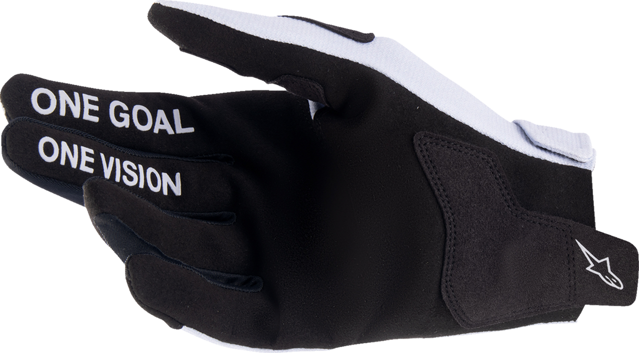 Alpinestars 2024 Youth Radar Gloves - Haze Gray/Black
