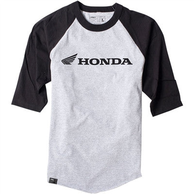 Factory Effex Honda Baseball Tee - Grey
