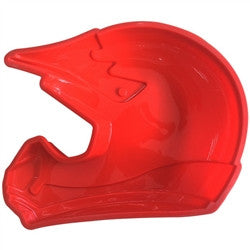 Smooth Industries Helmet Cake Mold - Red