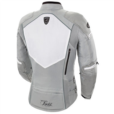 Joe Rocket 2017 Womens Atomic 5.0 Jacket - White/Silver