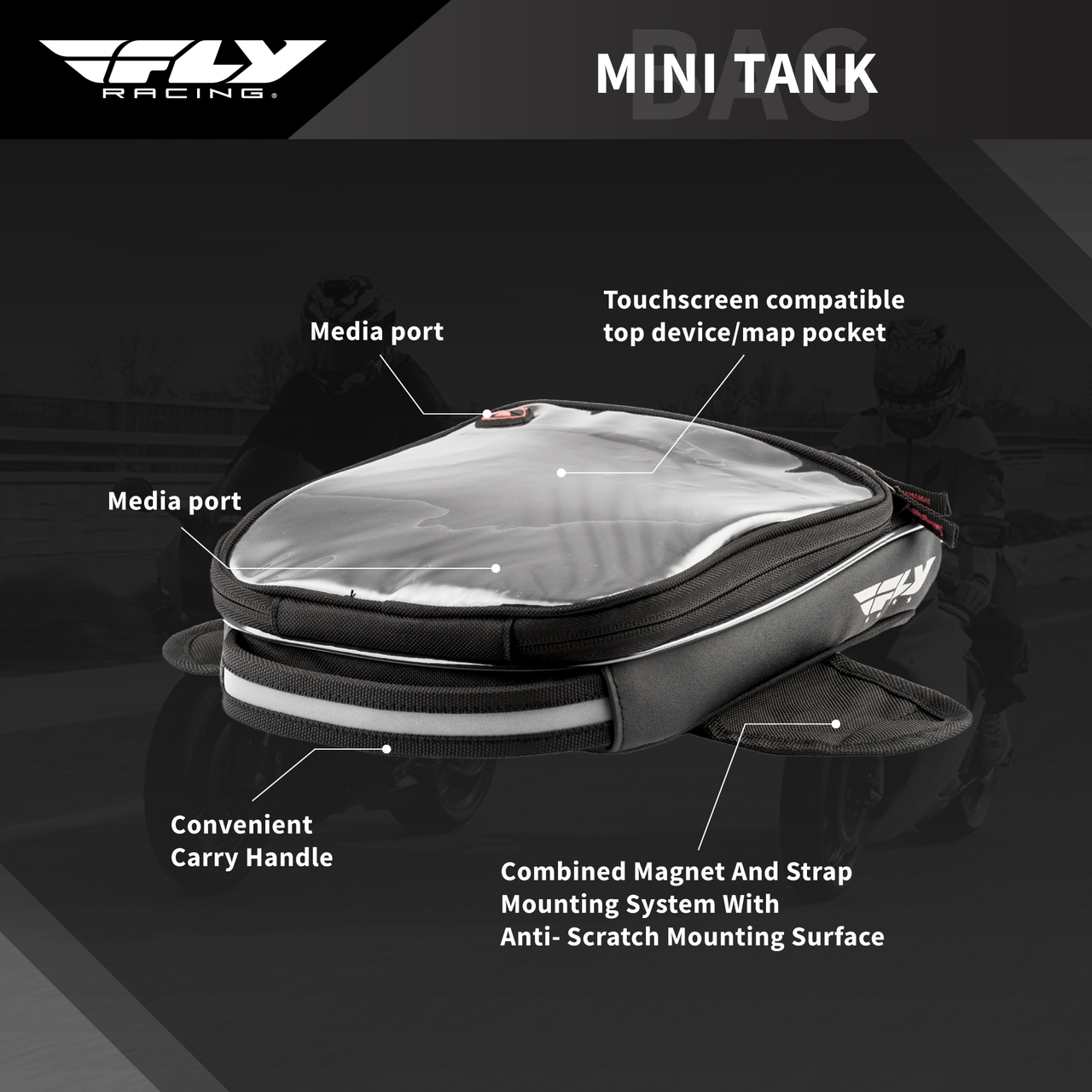 FLY Racing Mini Tank Bag