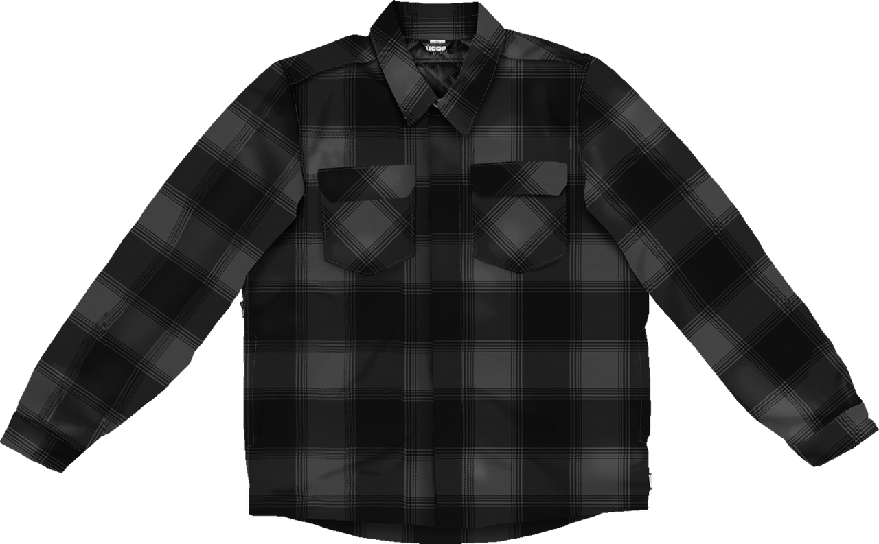 Icon Fallblock CX Flannel Jacket Black