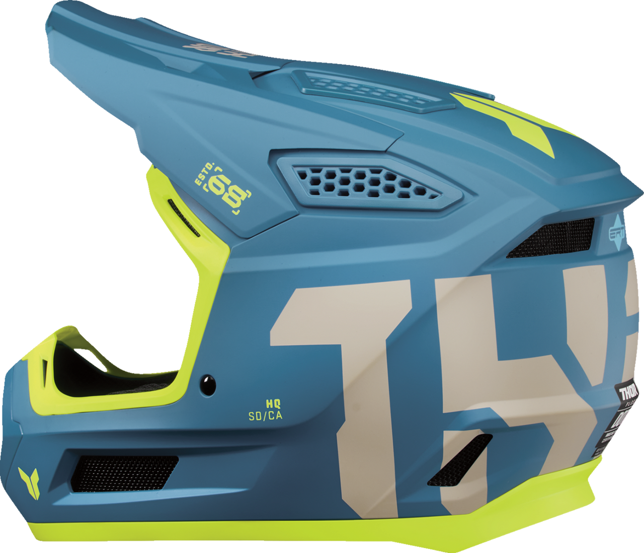 Thor 2025 Fleet Helmet Forge Blue
